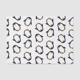Niedliches Penguins-Muster Seidenpapier