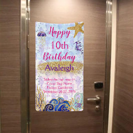 Niedliches Personalisiert Happy Birthday Banner