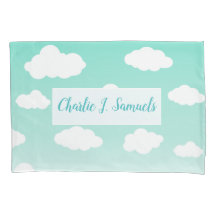 Niedliches personalisiertes blauer Himmel-u.