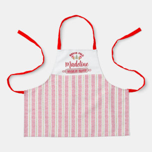Niedliches Personalisiertes Cookie Crew Weihnachte Schürze