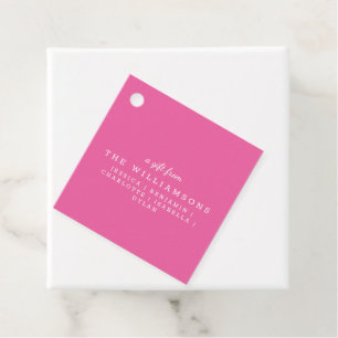 Niedliches Personalisiertes Geschenk aus modernem  Geschenkanhänger