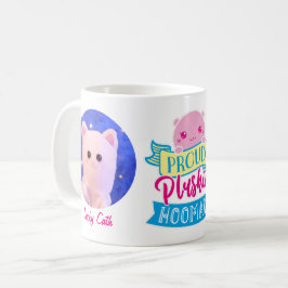Niedliches perzonisiertes Proud Plushie Hooman Fot Kaffeetasse