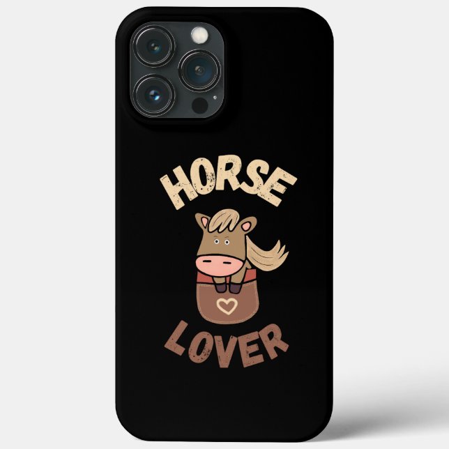 Niedliches Pferd Case-Mate iPhone Hülle (Rückseite)