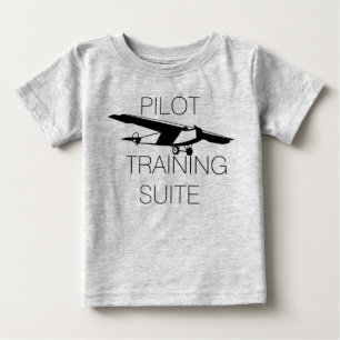 Niedliches Pilotprogramm Baby T-shirt