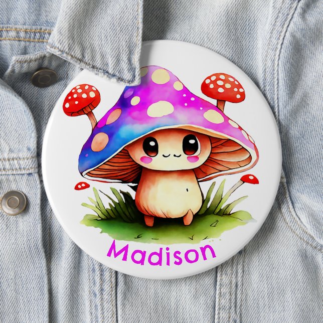 Niedliches Pilz Button (Beispiel)