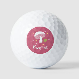 Niedliches Pilz Emma Personalisieren Golfball