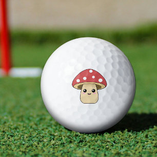 Niedliches Pilz Golfball