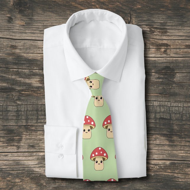 Niedliches Pilz Krawatte (Cute Mushroom Neck Tie)