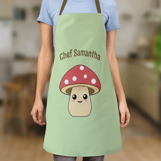 Niedliches Pilz Schürze (Cute Mushroom Apron)