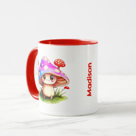 Niedliches Pilz Tasse
