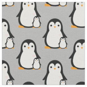 Niedliches Pinguin Baby Kinderzimmer Zimmerdekor Stoff