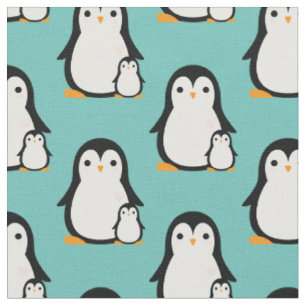 Niedliches Pinguin Baby Kinderzimmer Zimmerdekor Stoff