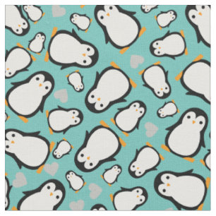 Niedliches Pinguin Baby Kinderzimmer Zimmerdekor Stoff