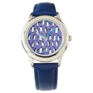 Niedliches Pinguinmuster Armbanduhr