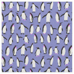 Niedliches Pinguinmuster Stoff