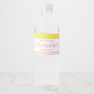 Niedliches Pink Girl Chick Baby Dusche Party