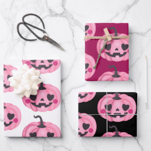 Niedliches Pink Pumping Wrapping Paper Geschenkpapier Set