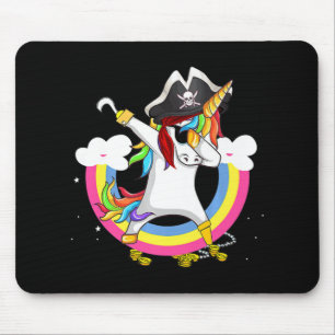 Niedliches Pirate Magical Unicorn Fun Phantastisch Mousepad