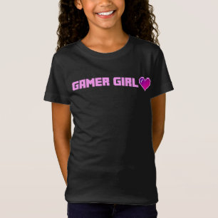 Niedliches Pixel-Herz-Gamer-Shirt T-Shirt