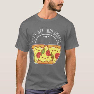Niedliches Pizza Fleisch Liebhaber Pizza Premium T T-Shirt