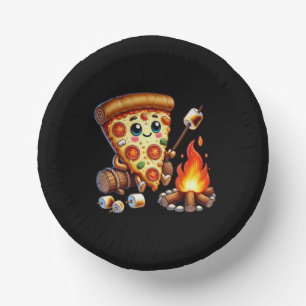 Niedliches Pizza-Party Pappteller