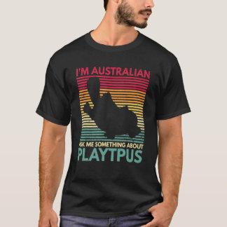 Niedliches Platypus-Zitat für eine Monotreme-Platy T-Shirt
