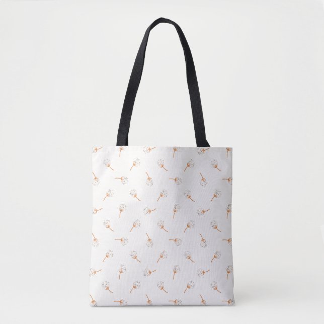 Niedliches Polka Dot Blume Muster Tasche (Vorderseite)