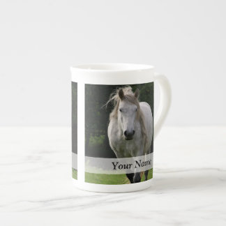 Niedliches Ponyfoto Prozellantasse