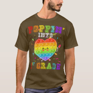 Niedliches Poppin in den ersten Grade Fidget Toy T-Shirt