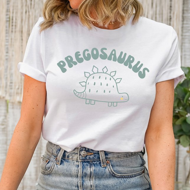 Niedliches Pregosaurus-Shirt für Mama T-Shirt (Celebrate the journey to motherhood with our adorable "Cute Pregosaurus" Shirt for the mama-to-be! T)