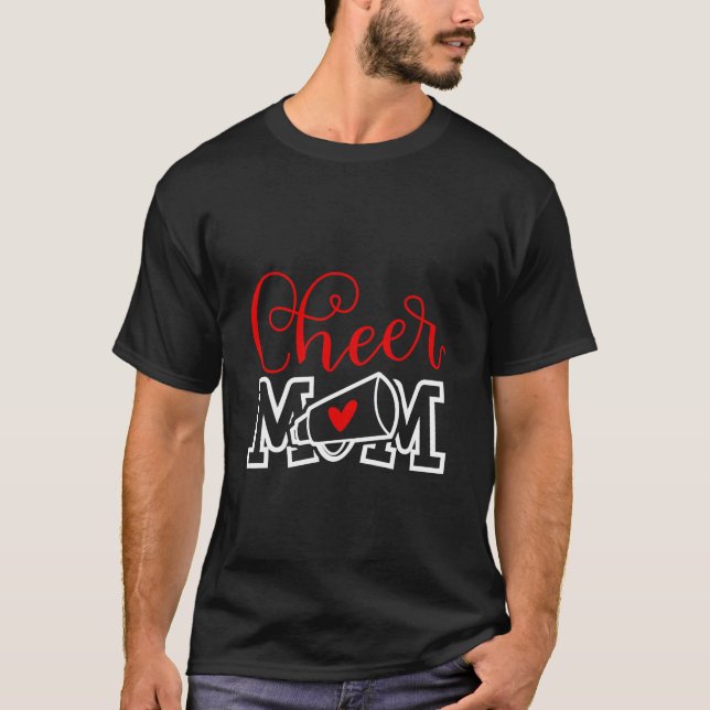 Niedliches Proud Chee Mama niedliches Geschenk T-Shirt (Vorderseite)