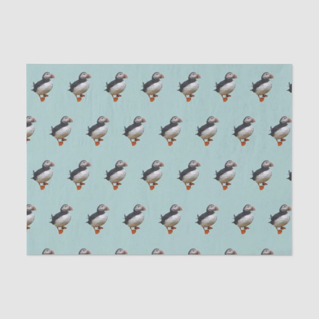 Niedliches Puffspinnpapier Seidenpapier (Vorderseite)