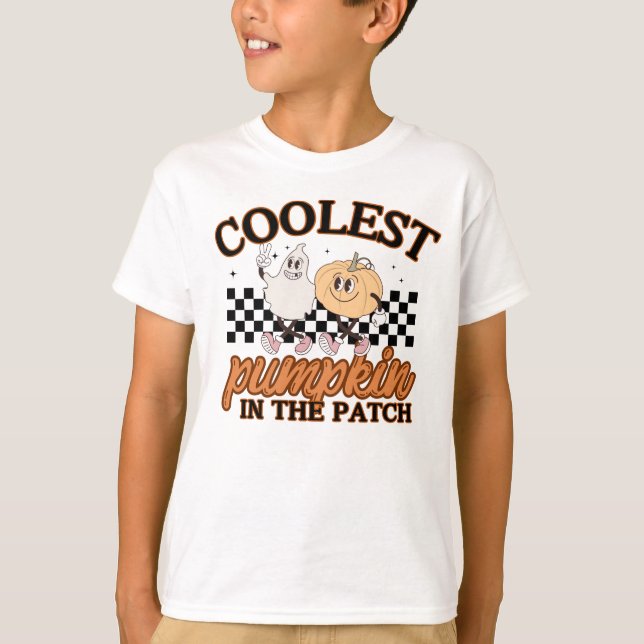 Niedliches Pumpkin Patch Grafisches T-Shirt (Vorderseite)