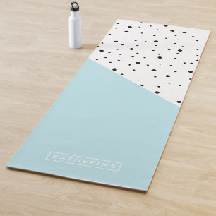 Niedliches Punkt-Muster Yogamatte