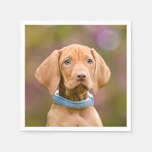 Niedliches puppyeyed Ungar Vizsla Serviette