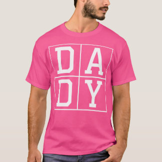 Niedliches Quadrat-Feld Druckausgabe-Design T-Shirt