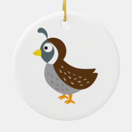 Niedliches Quäntchen Keramikornament