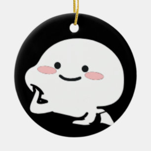 Niedliches Quby-Aufkleber-Geschenk für sie, Mama Keramik Ornament