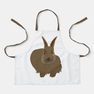 Niedliches Rabbit Bunny Kids Schürze