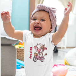 Niedliches Rad mit Kinderbezeichnung Kleinkind T-shirt