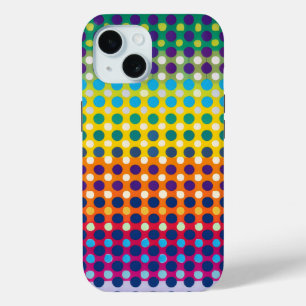 Niedliches Rainbow Dot Muster Case-Mate iPhone Hülle