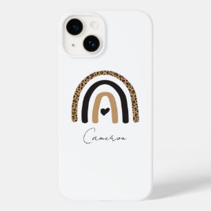 Niedliches Rainbow Leopard Muster Case-Mate iPhone 14 Hülle