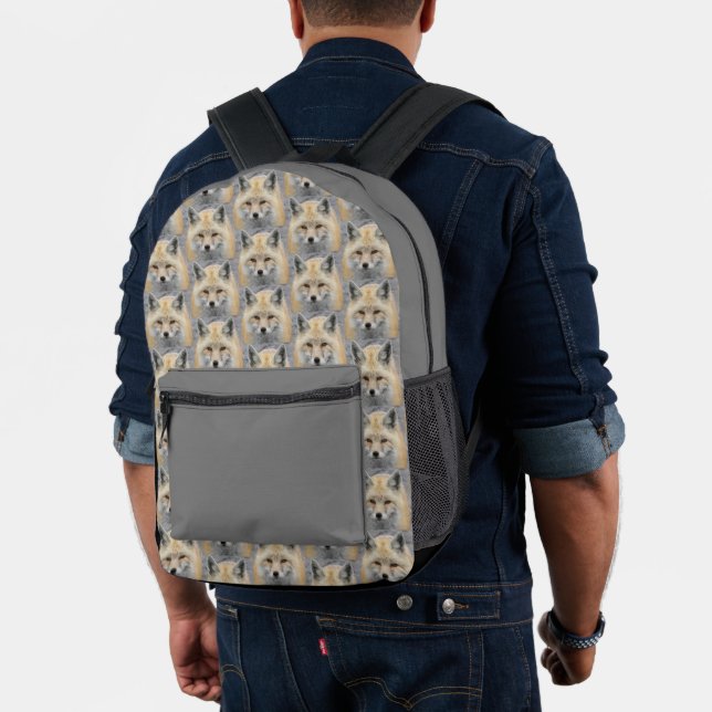 Niedliches Red Fox-Muster Bedruckter Rucksack (Insitu (Modell))