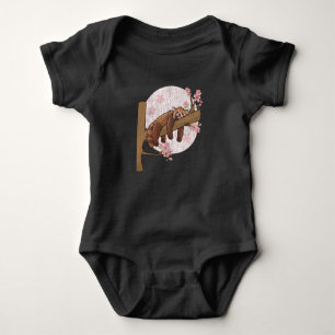 Niedliches Red Panda Nickerchen Lazy Sleeping Anim Baby Strampler