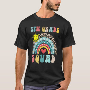niedliches Regenbogenherz erster Tag nach dem 5. T-Shirt