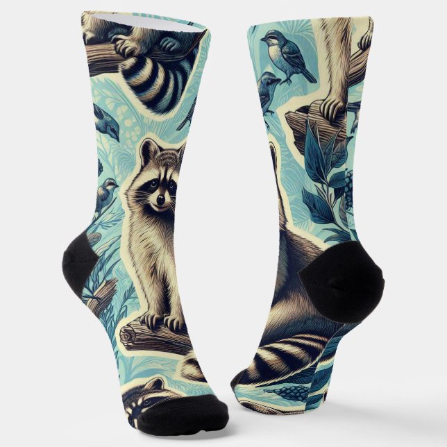 Niedliches Rennmuster Socken (Gewinkelt)