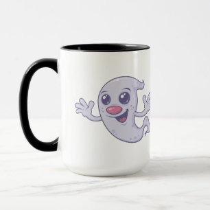 Niedliches Retro-Ghost Tasse