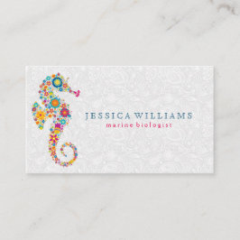 Niedliches Retro-Reiterpferd Visitenkarte