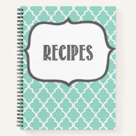 Niedliches Rezept Notizbuch
