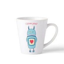 Niedliches Robot Heart I Liebe Sie